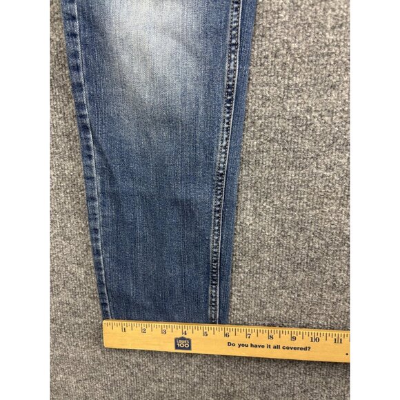 Banana Republic Jeans Womens 6 28 Blue Girlfriend Jean Light Wash Ankle Zip Fly - Picture 6 of 8
